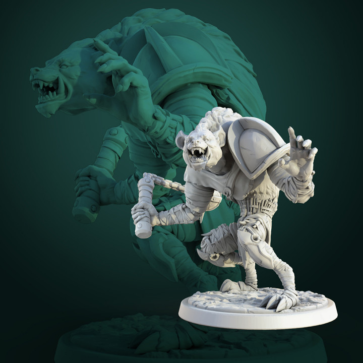 Gnoll gang pre-supported image