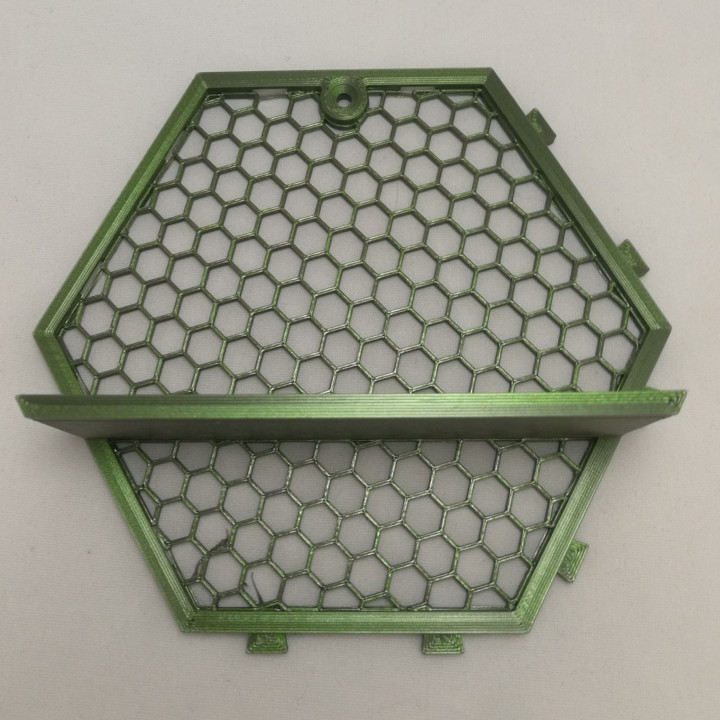 Wexagon - Hexagon Shelves (remix for displaying Matchbox cars) image