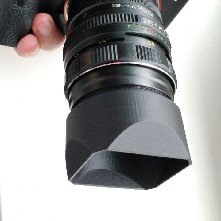 M52x0.75 lens hood for 50 mm lens image