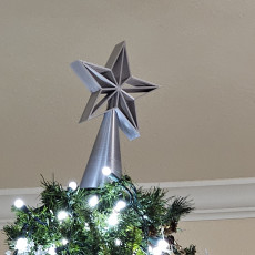 Picture of print of Christmas Star Tree Topper