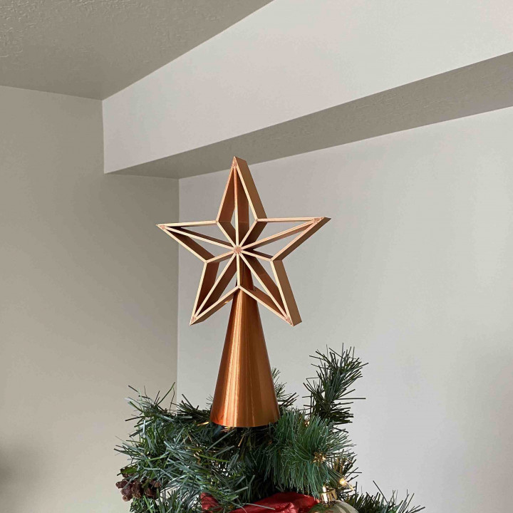 Christmas Star Tree Topper image