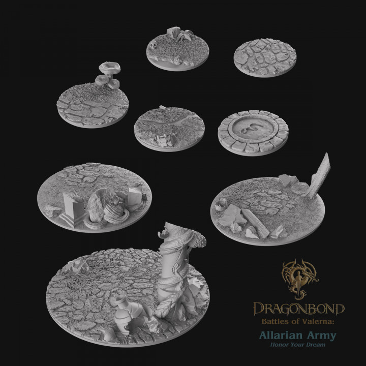 Scenic Miniature Bases from Allaria image