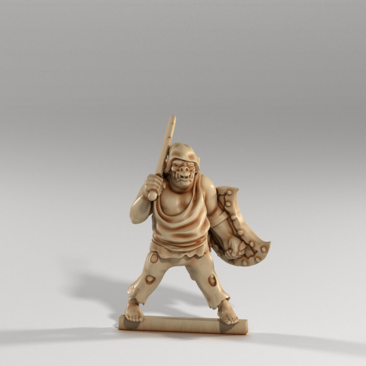 Orc Thugs with Shields (Set of 6) image