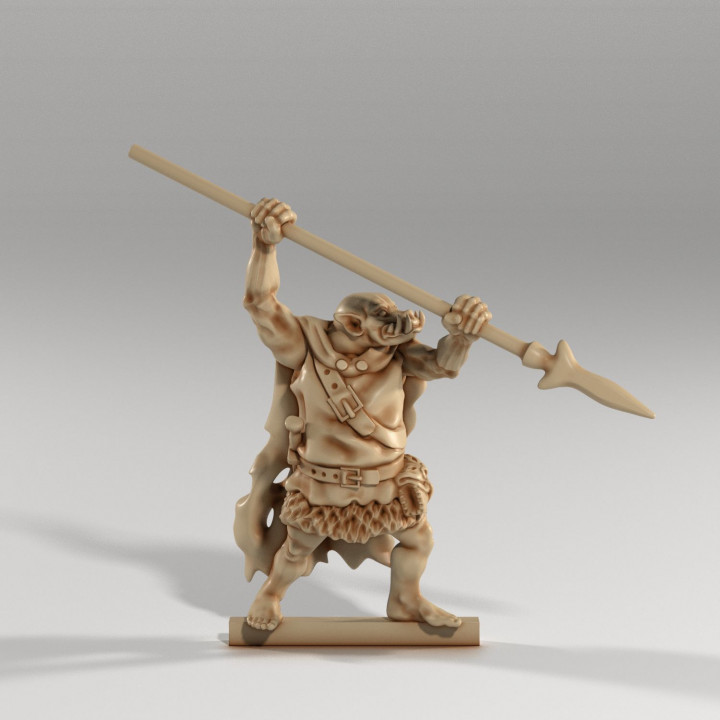 Orc Thugs with Spear (set of 6) image