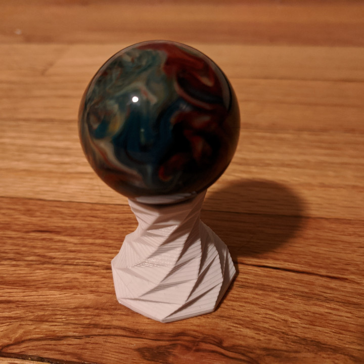 Twisted Marble Stand image