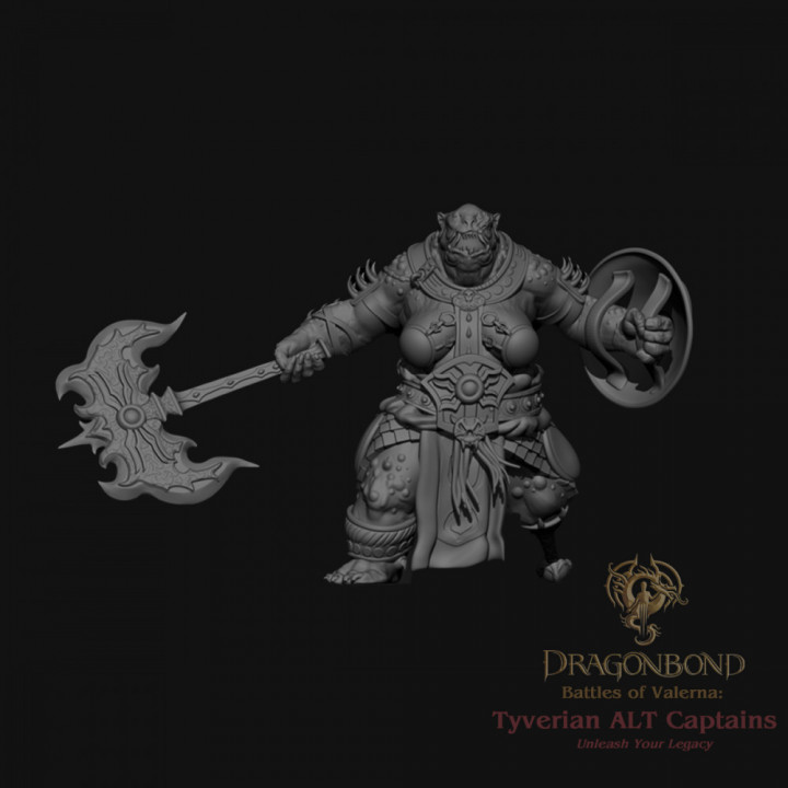 Tyverian Ogerron Phalanx Unit from Dragonbond Wargame image