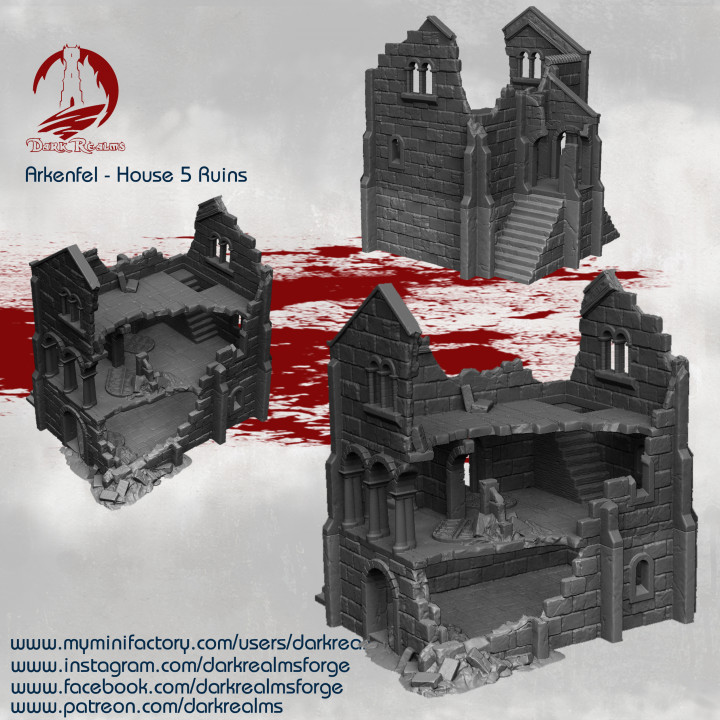 Dark Realms Arkenfel House 5 Ruins image