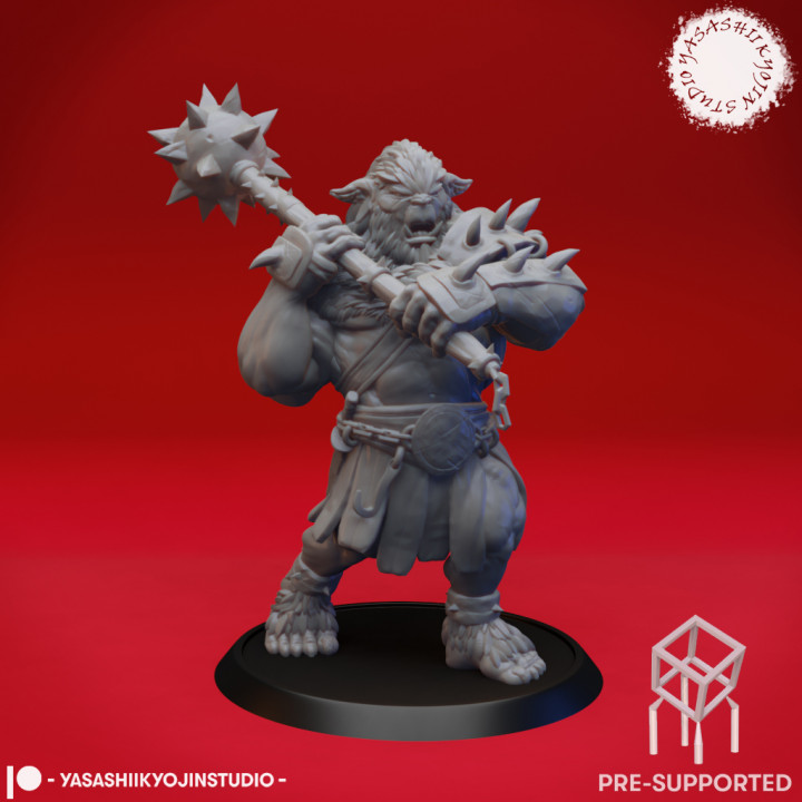 Bugbear - Tabletop Miniature (Pre-Supported) image
