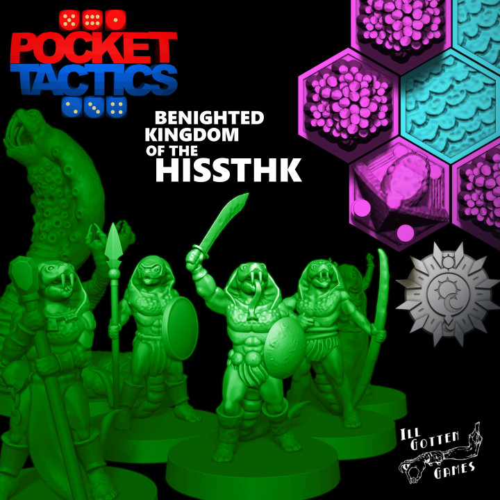 Pocket-Tactics: Benighted Kingdom of the Hissthk image