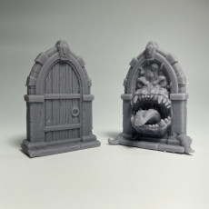 Picture of print of Mimic Door / Gate Monster / Classic