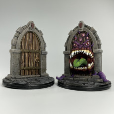Picture of print of Mimic Door / Gate Monster / Classic