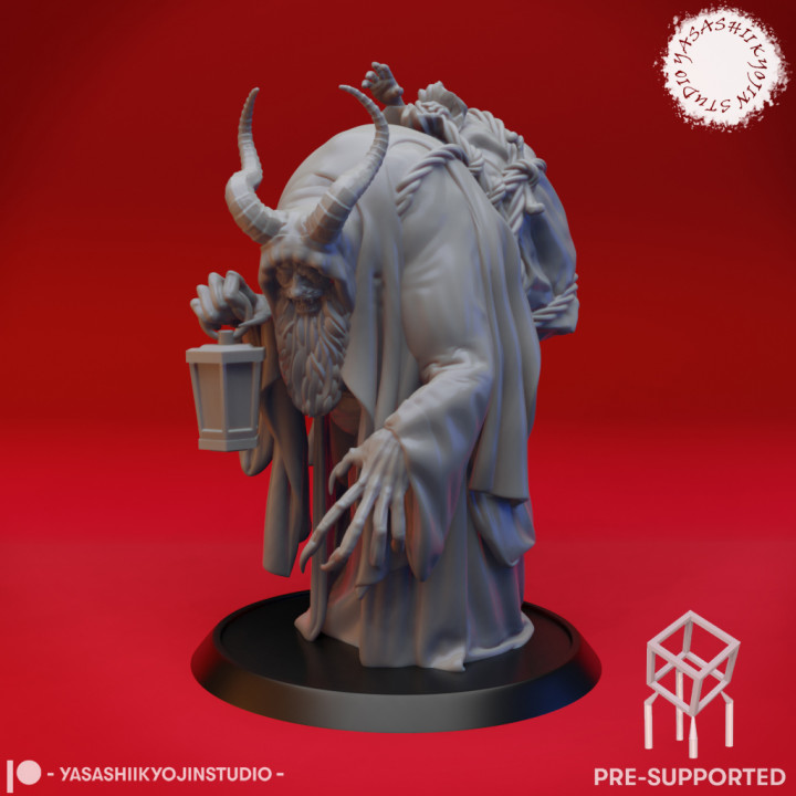 Krampus - Tabletop Miniature (Pre-Supported) image