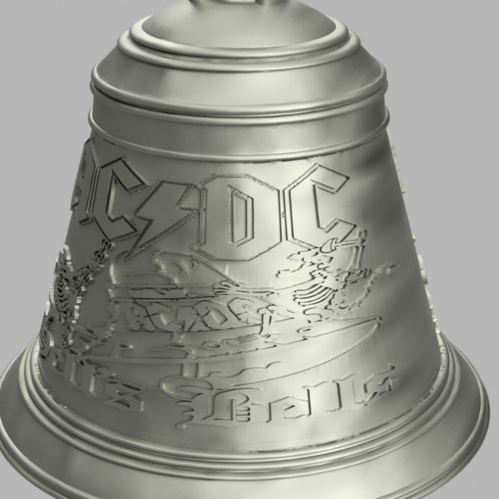 3D Printable HELL BELL ACDC by anthony