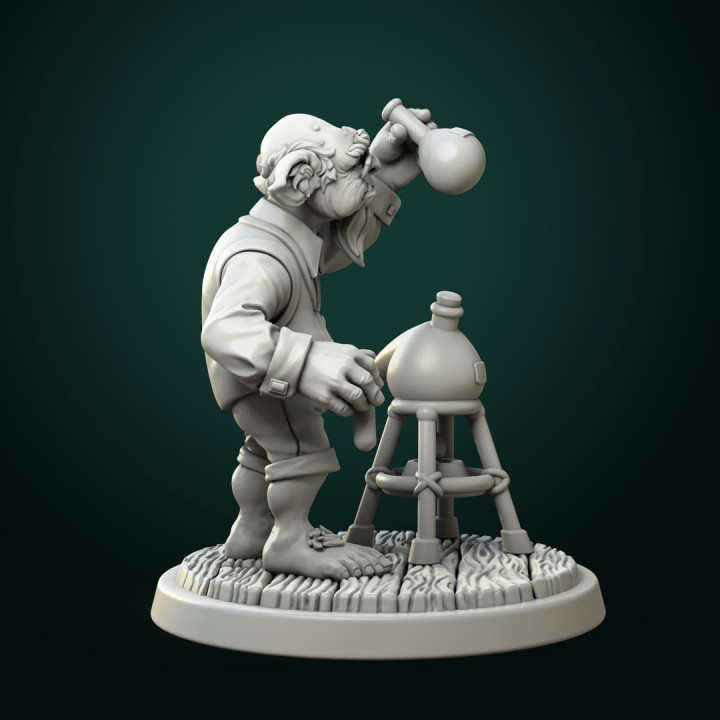 Goblin alchemist pre-supported image