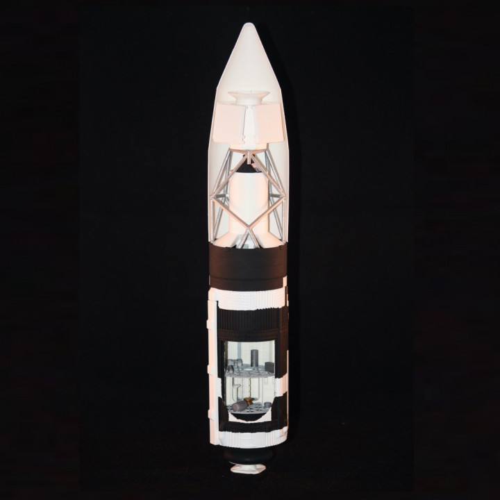 Skylab launch and orbital models image