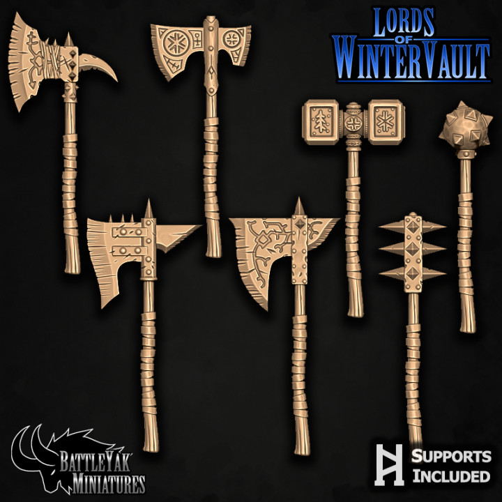 Lords of Wintervault Character Pack image