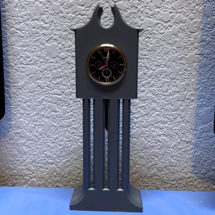 Grandfather Clock Fossil Watch Holder image