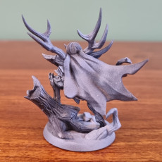 Picture of print of Feralia the Stag - Sylvan Knights Hero
