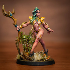 Picture of print of Kilia the Ballet Queen - Sylvan Knights Beauty (Fantasy Pinup)
