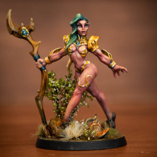 Picture of print of Kilia the Ballet Queen - Sylvan Knights Beauty (Fantasy Pinup)