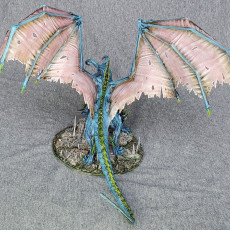Picture of print of Mind Eater Dragon - Presupported