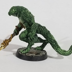 Picture of print of Lizardfolk - Tabletop Miniature (Pre-Supported)