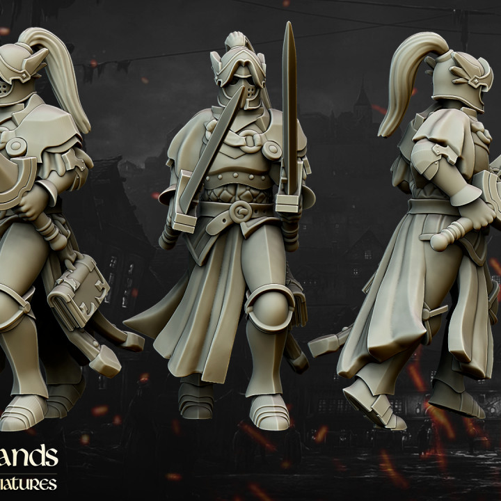 Warriors of the Lady Core Unit - Highlands Miniatures image