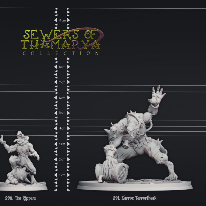 3D Printed Cast n Play Olivia Daxx and Sil Hawkers of newest Thamarya 28mm 32mm D&D