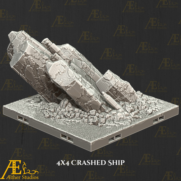 AESYFY02 - Crashed Space Ships image