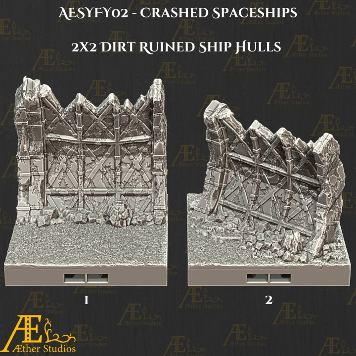 AESYFY02 - Crashed Space Ships image