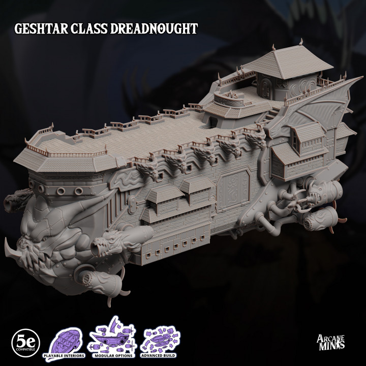 Airship - Geshtar Class Dreadnought image