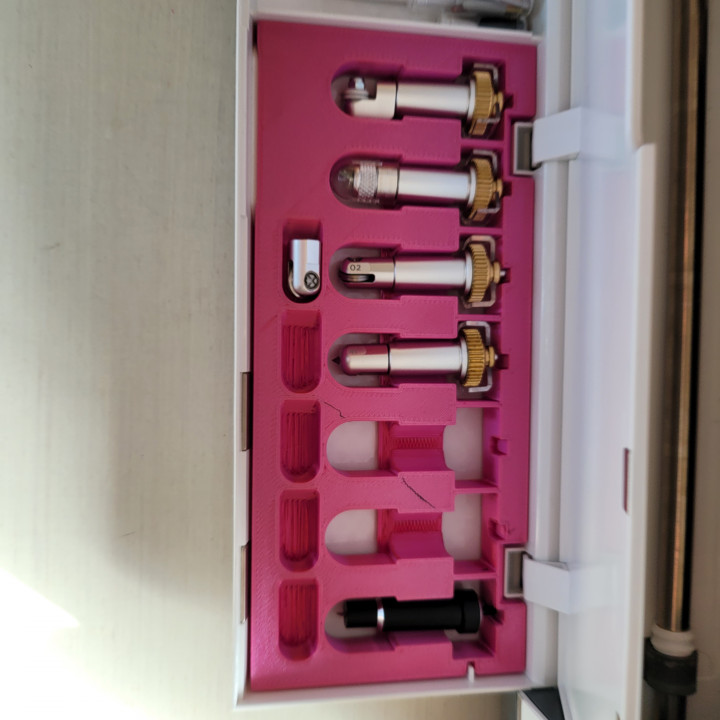 3D Printable Cricut Maker Tool Organizer by Gustavo Leon