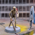 Undead Skeleton Swordsmen - Tabletop Miniature (Pre-Supported) print image