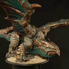 Picture of print of Copper Dragon
