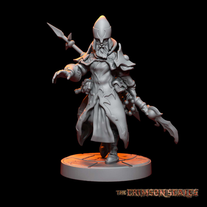 Human Heriophant - Crimson Scales Gloomhaven Fanmade Expansion image