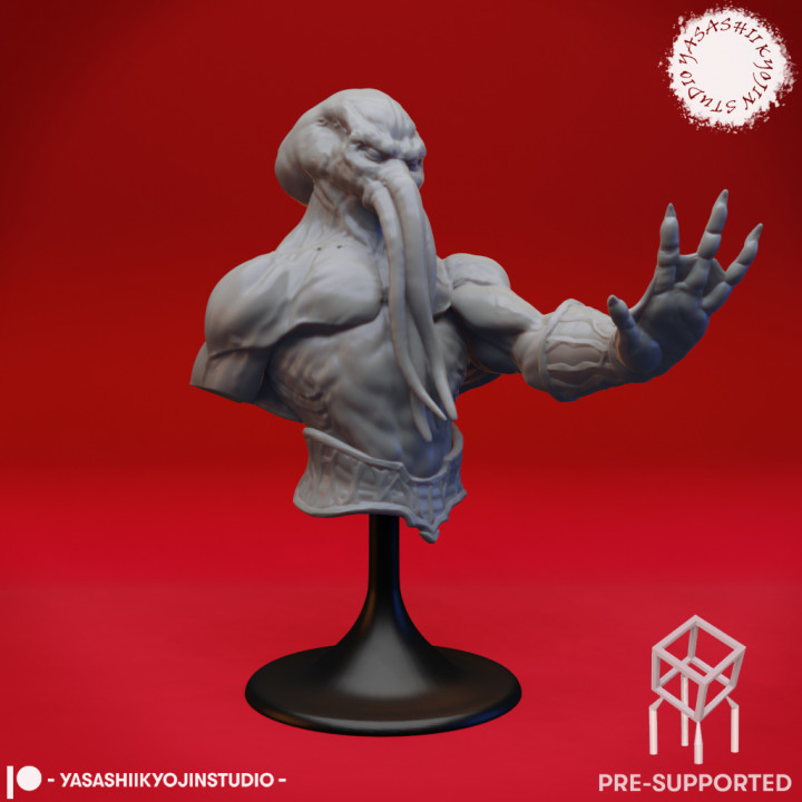 Cthulhid - Bust (Pre-Supported) image