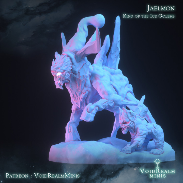 Jaelmon - King of the Ice Golems image