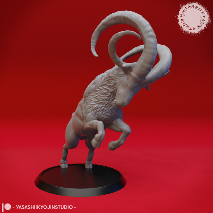 Giant Goat - Tabletop Miniature image