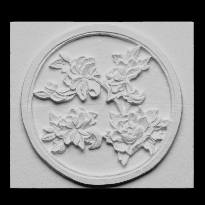 Flower relief image