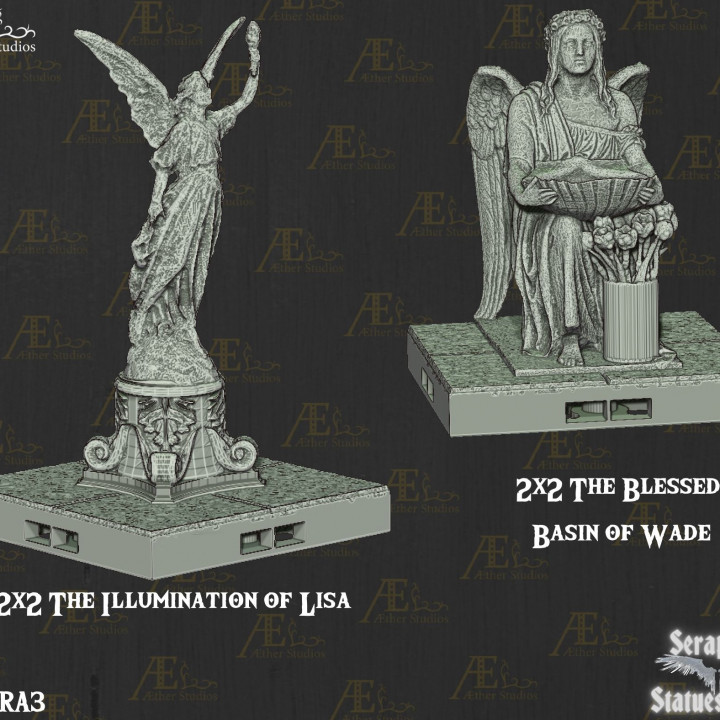 AESERA03 – Seraphim: Statues & Stairs image