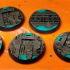 Industrial Bases ( 20-170mm round, solid and hollow variants, presupported) print image