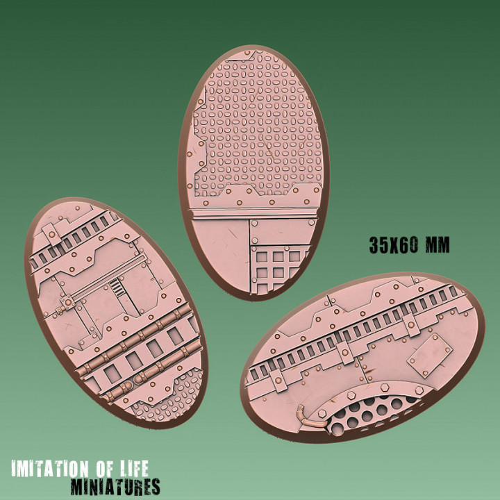 Industrial Bases ( 20-170mm round, solid and hollow variants, presupported) image
