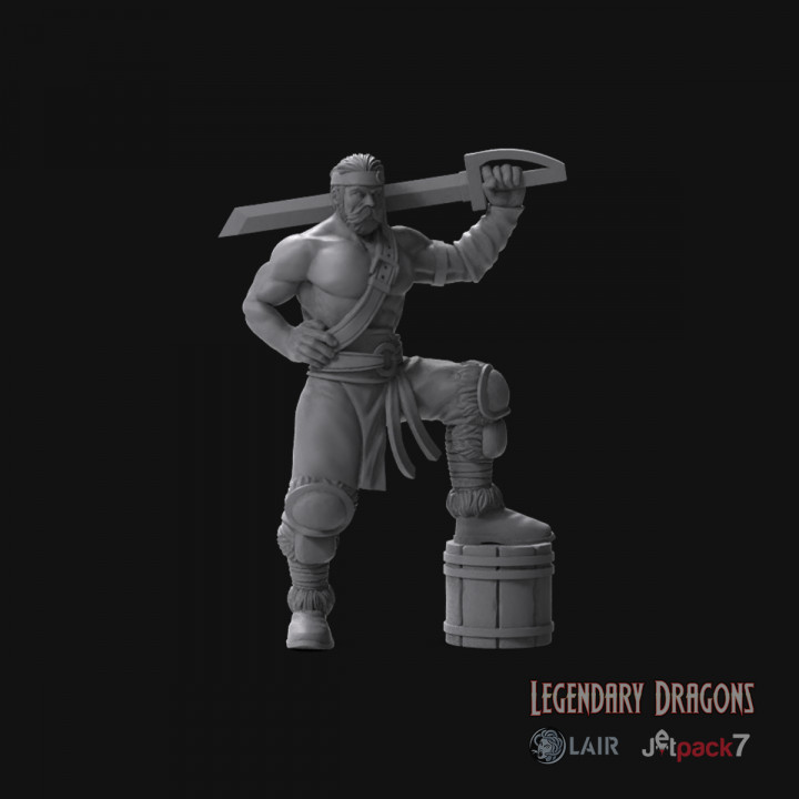 Human crew member from Legendary Dragons Hunting Crew image