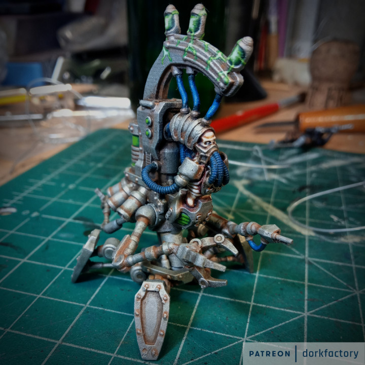 3D Printable Void Navigator martian god machine priest of dark mech