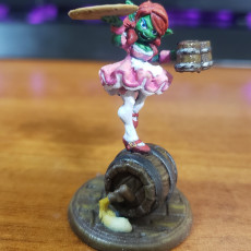 Picture of print of Stella the Goblin Barmaid