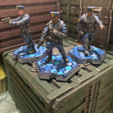 Picture of print of Cyber Forge Officer Pomelo