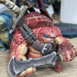 Tortle Blademaster Miniature - Pre-Supported print image
