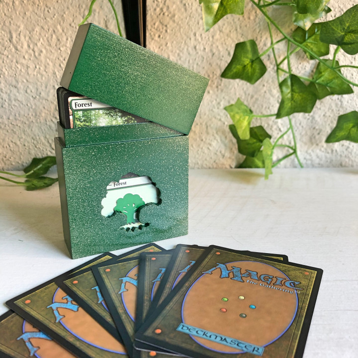 Magic: The Gathering Deck Boxes - All Colors, Custom Toppers image