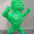 Chibi Hulk Support Free Remix print image