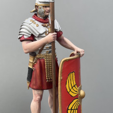 Picture of print of Figure - Roman Praetorian Guard 1st-2nd C. A.D. on duty!
